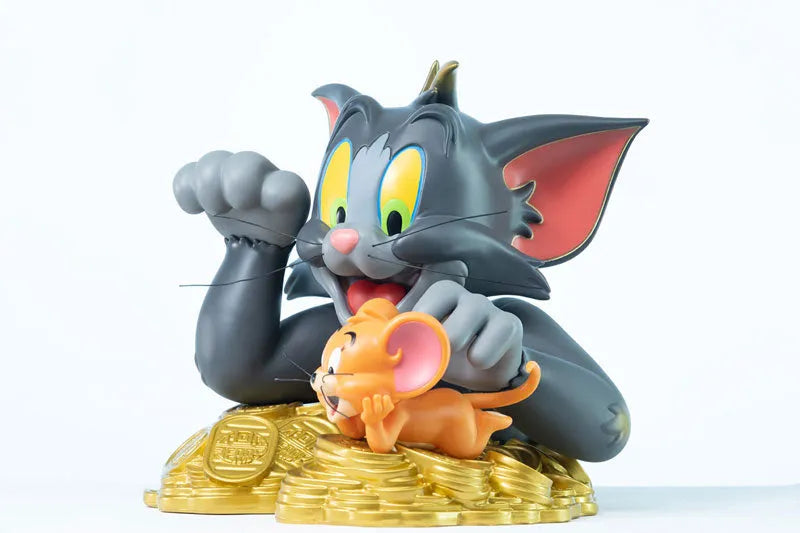 Tom and Jerry - Bust: Tom and Jerry Maneki Neko (Lights Off Color)ㅤ – Soap Studio – ActionFigureBrasil