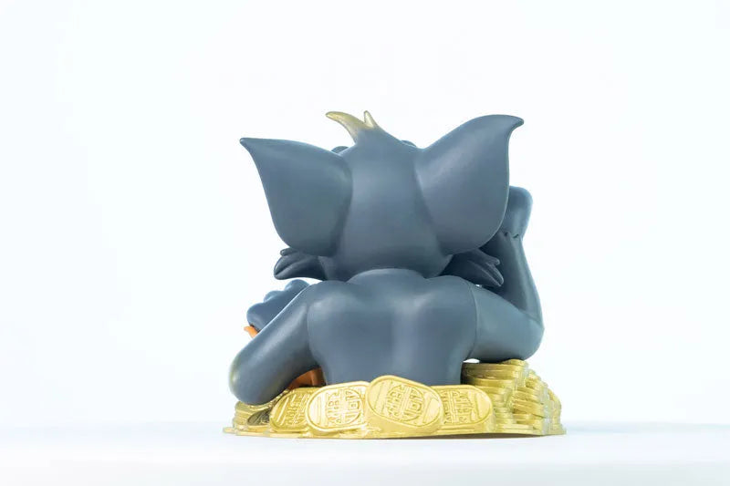 Tom and Jerry - Mini Bust: Tom and Jerry Maneki Neko (Lights Off Color)ㅤ – Soap Studio – ActionFigureBrasil