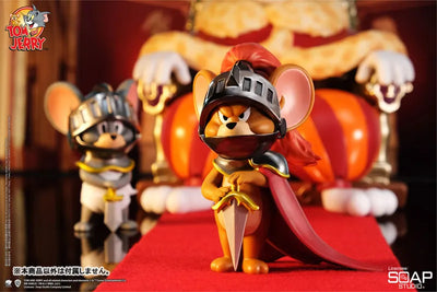 "Tom and Jerry" Statue Jerry and Tuffy (Royal Coat)ㅤ – Soap Studio – ActionFigureBrasil — embalagem