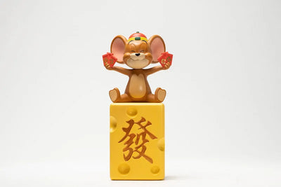 Tom and Jerry - Statue: Jerry (Good Fortune)ㅤ – Soap Studio – ActionFigureBrasil