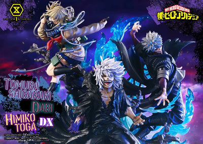 Tomura Shigaraki,Dabi,Himiko Toga (Deluxe Bonus Version) My Hero Academia – Prime1Studio – ActionFigure Brasil