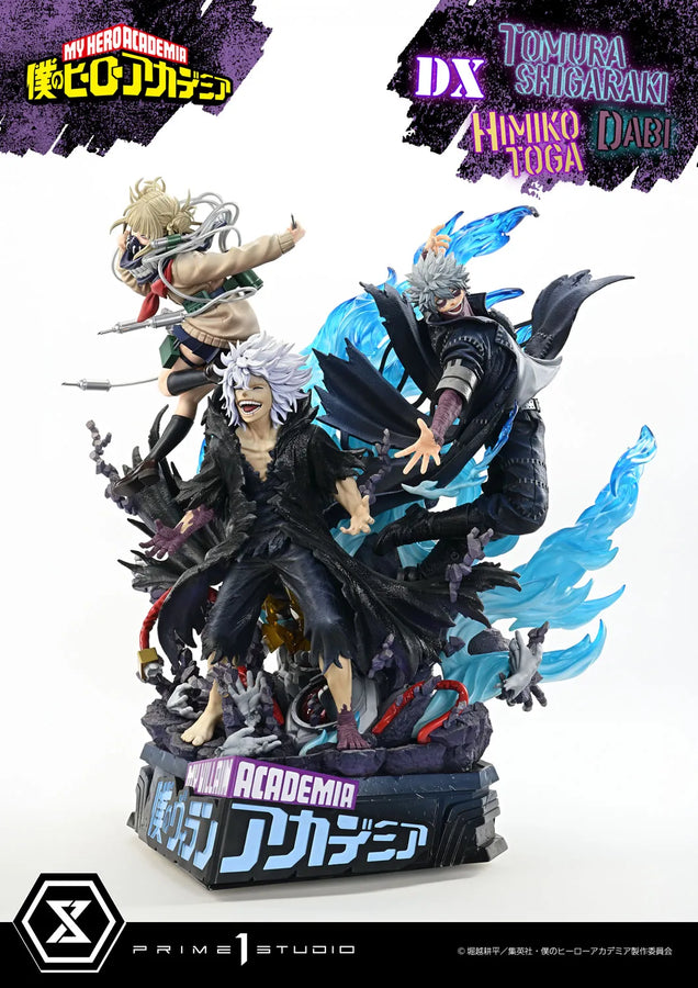 Tomura Shigaraki,Dabi,Himiko Toga (Deluxe Bonus Version) My Hero Academia – Prime1Studio – ActionFigure Brasil