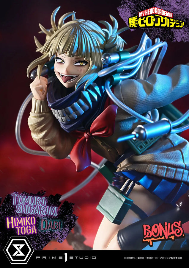 Tomura Shigaraki,Dabi,Himiko Toga (Deluxe Bonus Version) My Hero Academia – Prime1Studio – ActionFigure Brasil