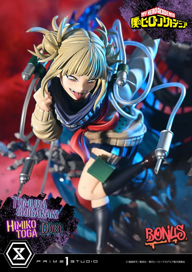 Tomura Shigaraki,Dabi,Himiko Toga (Deluxe Bonus Version) My Hero Academia – Prime1Studio – ActionFigure Brasil