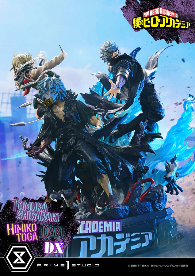 Tomura Shigaraki,Dabi,Himiko Toga (Deluxe Bonus Version) My Hero Academia – Prime1Studio – ActionFigure Brasil