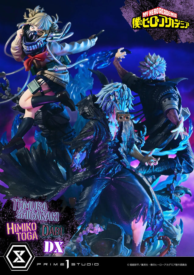Tomura Shigaraki,Dabi,Himiko Toga (Deluxe Bonus Version) My Hero Academia – Prime1Studio – ActionFigure Brasil