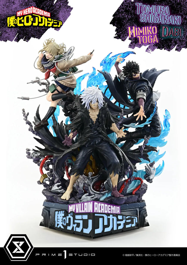 Tomura Shigaraki,Dabi,Himiko Toga (Regular Version) My Hero Academia – Prime1Studio – ActionFigure Brasil