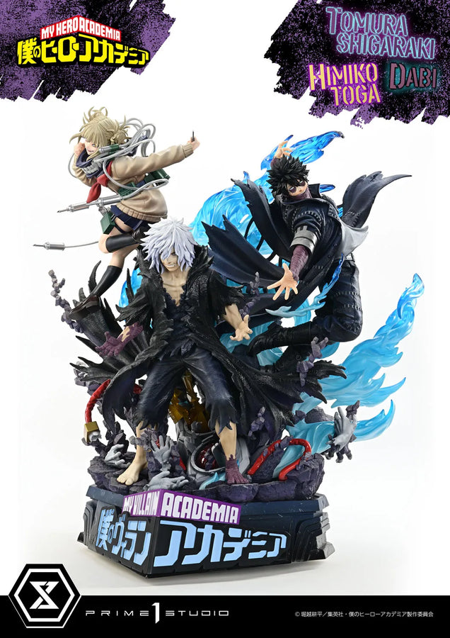 Tomura Shigaraki,Dabi,Himiko Toga (Regular Version) My Hero Academia – Prime1Studio – ActionFigure Brasil