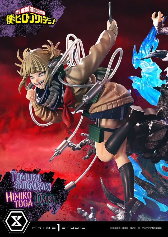 Tomura Shigaraki,Dabi,Himiko Toga (Regular Version) My Hero Academia – Prime1Studio – ActionFigure Brasil