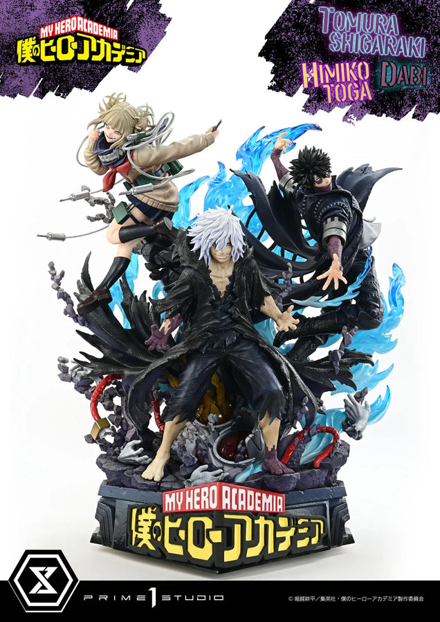 Tomura Shigaraki,Dabi,Himiko Toga (Regular Version) My Hero Academia – Prime1Studio – ActionFigure Brasil