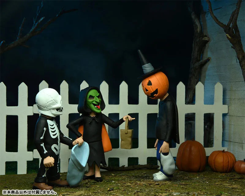 Toony Terrors / Halloween III Stylized 6 Inch Action Figure: Silver Shamrock Kids 3PKㅤ – Neca – ActionFigure Brasil