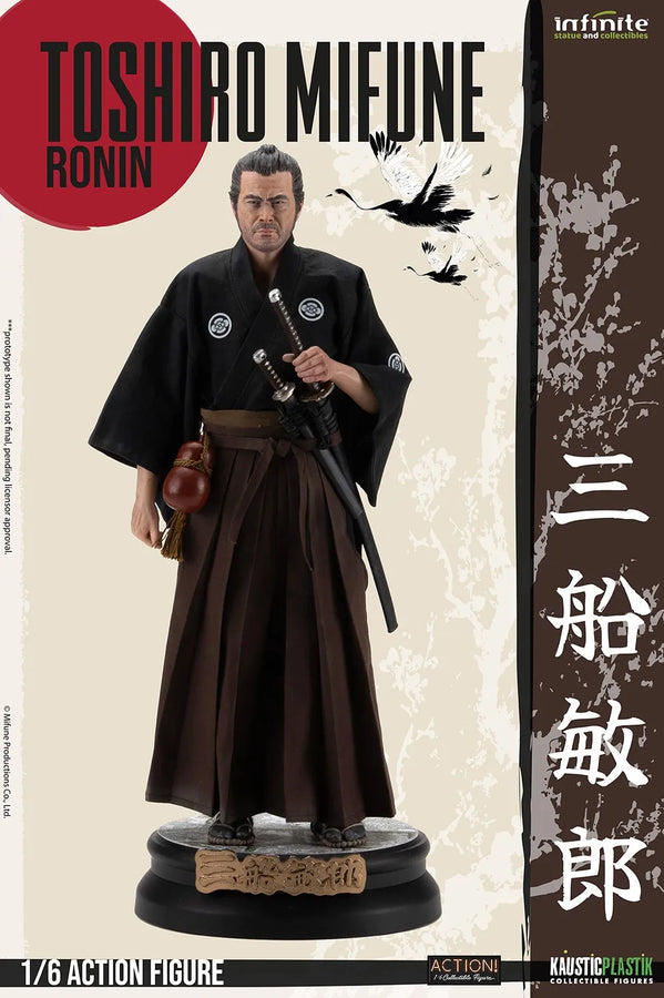 Toshiro Mifune Ronin - LIMITED EDITION: 1000 – Infinite Statue – ActionFigure Brasil