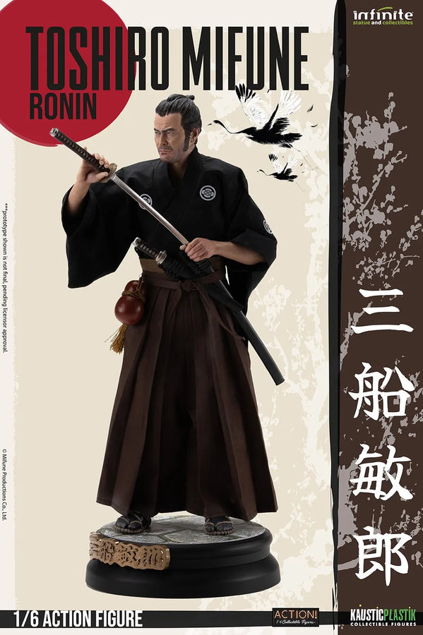 Toshiro Mifune Ronin - LIMITED EDITION: 1000 – Infinite Statue – ActionFigure Brasil