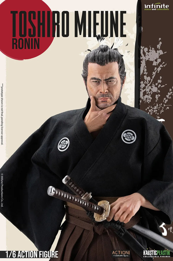Toshiro Mifune Ronin - LIMITED EDITION: 1000 – Infinite Statue – ActionFigure Brasil