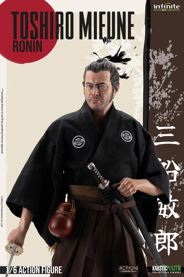 Toshiro Mifune Ronin - LIMITED EDITION: 1000 – Infinite Statue – ActionFigure Brasil