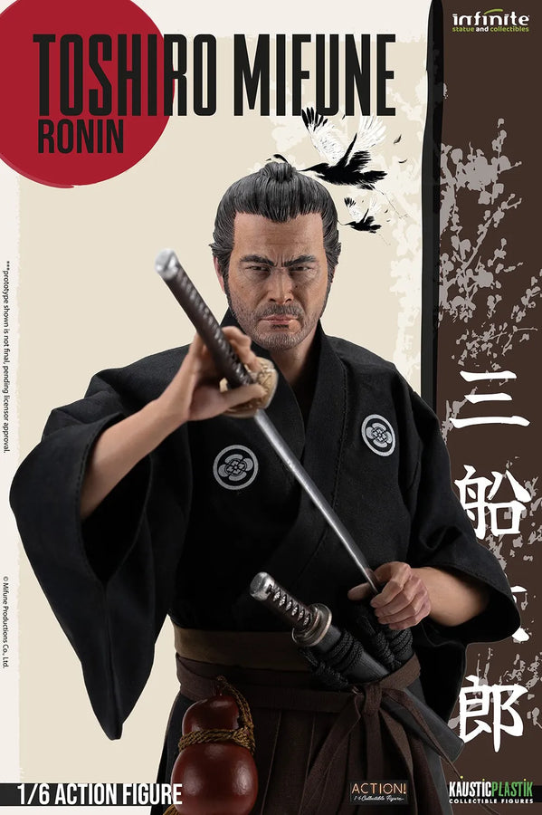Toshiro Mifune Ronin - LIMITED EDITION: 1000 – Infinite Statue – ActionFigure Brasil
