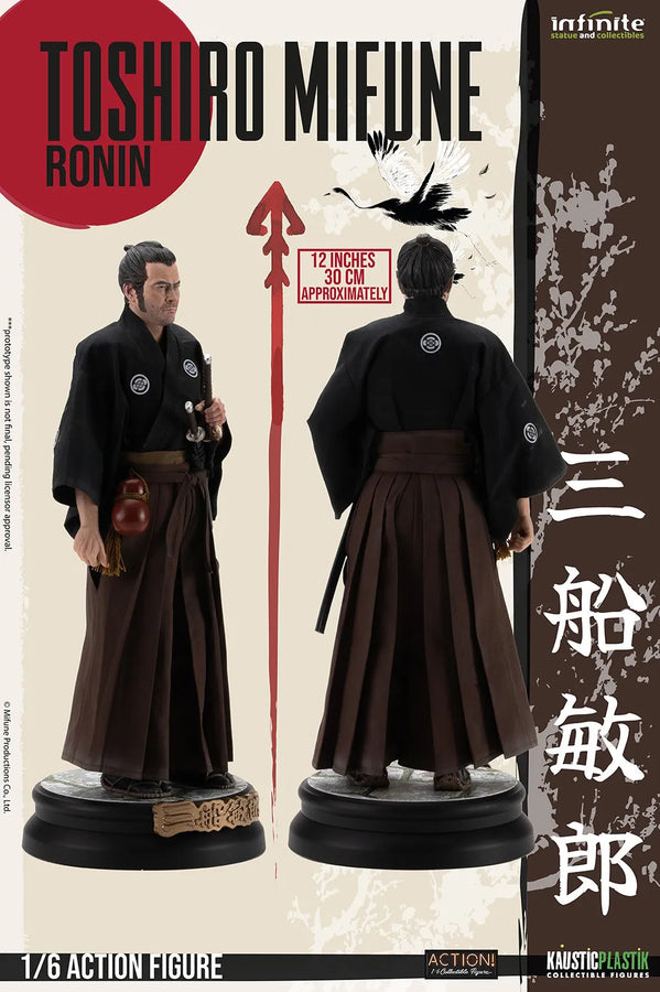 Toshiro Mifune Ronin - LIMITED EDITION: 1000 – Infinite Statue – ActionFigure Brasil