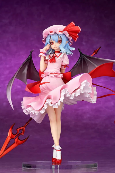 Touhou Project "Eien ni Kurenai Wakaki Tsuki" Remilia Scarlet Extra Color 1/8ㅤ – quesQ – ActionFigureBrasil — com base expositora