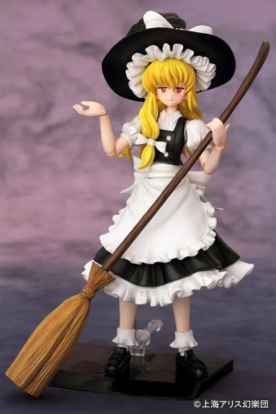 Touhou Project - Kirisame Marisa - Figutto (Griffon Enterprises Team Shanghai Alice)ㅤ – Griffon Enterprises – ActionFigureBrasil — ângulo diferente