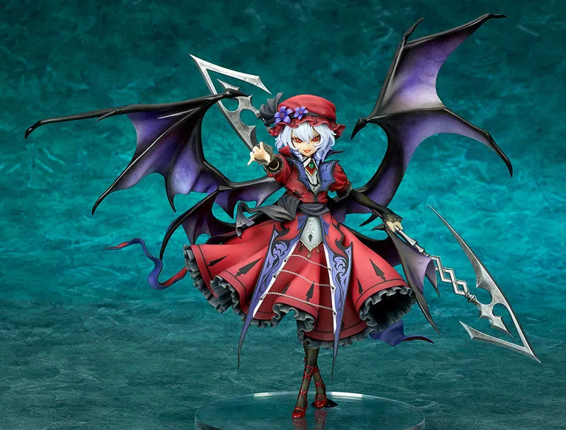 Touhou Project Remilia Scarlet Koumajou Densetsu Ver. Extra Color [BLOOD MOON] 1/8ㅤ – quesQ – ActionFigure Brasil