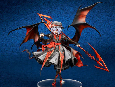 Touhou Project Remilia Scarlet Koumajou Densetsu Ver. Extra Color [DARK MOON] 1/8ㅤ – quesQ – ActionFigureBrasil — embalagem