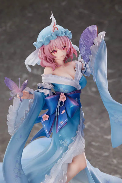 Touhou Project - Saigyouzi Yuyuko - 1/6 - Ghost From the Calamitous Nirvana - Deluxe Edition (Magi Arts)ㅤ – Magi Arts – ActionFigureBrasil — com base expositora