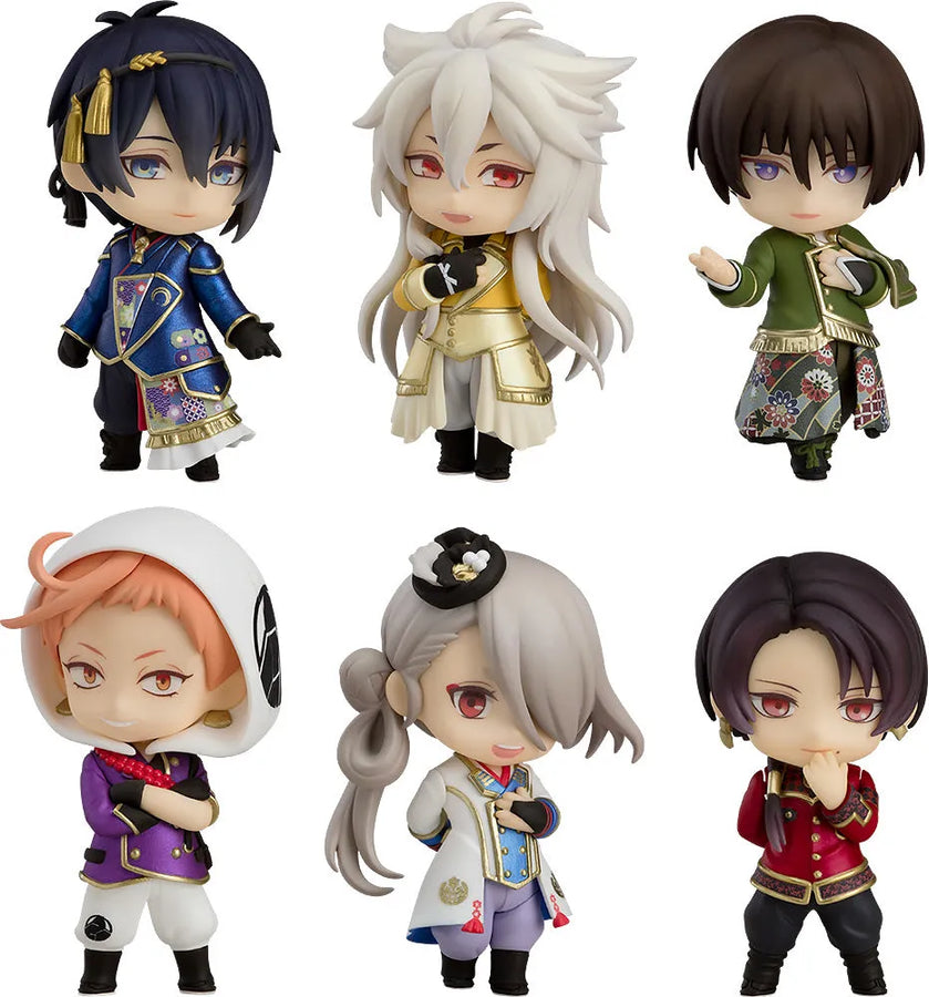 Touken Ranbu the Musical -Atsukashiyama Ibun- Box of 6 - Nendoroid Petit - Nendoroid Petite: Touken Ranbu: The Musical -Atsukashiyama Ibun- (Orange Rouge)ㅤ – Orange Rouge – ActionFigure Brasil