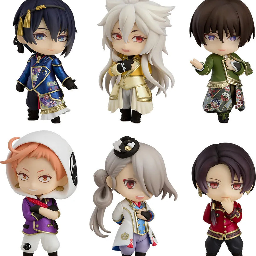 Touken Ranbu the Musical -Atsukashiyama Ibun- Box of 6 - Nendoroid Petit - Nendoroid Petite: Touken Ranbu: The Musical -Atsukashiyama Ibun- (Orange Rouge)ㅤ – Orange Rouge – ActionFigure Brasil
