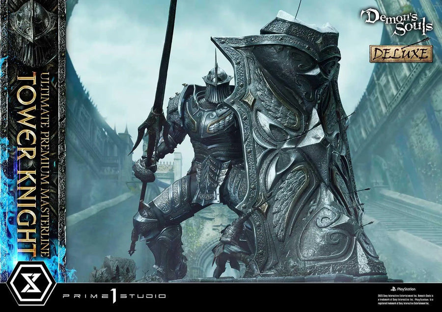 Tower Knight (Deluxe Bonus Version) Demon's Souls – Prime1Studio – ActionFigure Brasil