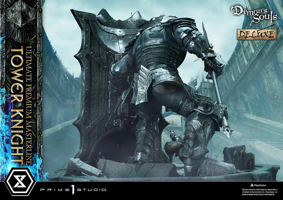 Tower Knight (Deluxe Bonus Version) Demon's Souls – Prime1Studio – ActionFigure Brasil