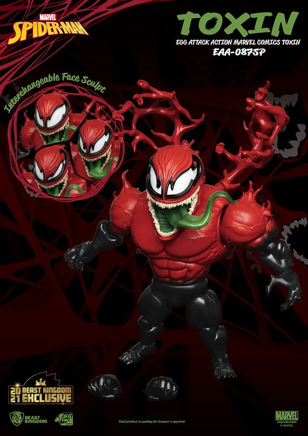 Toxin - LIMITED EDITION: 500 – Beast Kingdom – ActionFigure Brasil