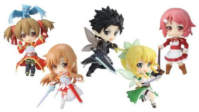 TOY'S WORKS COLLECTION 2.5 DELUXE SWORD ART ONLINE (SET OF 6 PIECES)ㅤ – Chara-Ani – ActionFigureBrasil