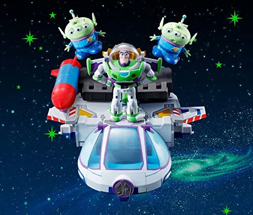 Toy Story - Alien - Buzz Lightyear - Chogokin - Chogattai Buzz the Space Ranger Robo (Bandai)ㅤ – Bandai As Manufacturer – ActionFigure Brasil