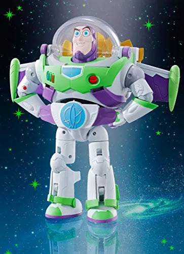 Toy Story - Alien - Buzz Lightyear - Chogokin - Chogattai Buzz the Space Ranger Robo (Bandai)ㅤ – Bandai As Manufacturer – ActionFigure Brasil