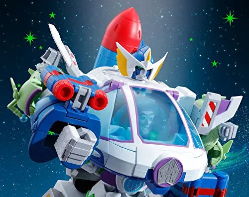 Toy Story - Alien - Buzz Lightyear - Chogokin - Chogattai Buzz the Space Ranger Robo (Bandai)ㅤ – Bandai As Manufacturer – ActionFigure Brasil