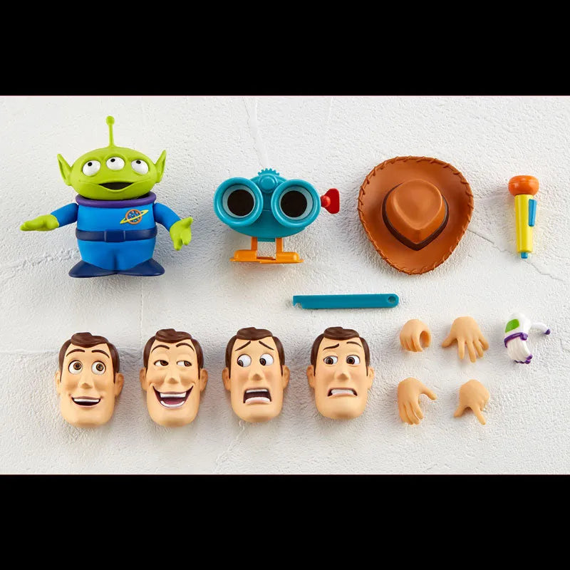 Toy Story - Alien - Lenny - Woody - Legacy of Revoltech - Revoltech (KD-061) - Ver. 1.5 (Kaiyodo)ㅤ – Kaiyodo – ActionFigure Brasil