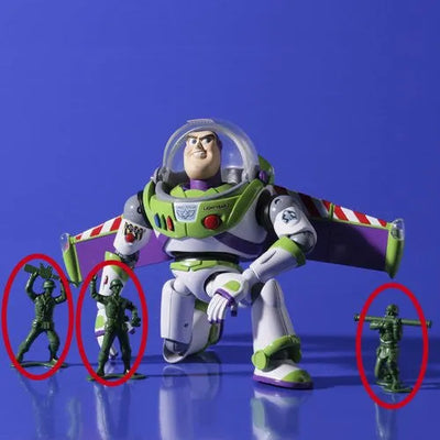 Toy Story - Buzz Lightyear - Revoltech - Revoltech SFX #011 (Kaiyodo)ㅤ – Kaiyodo – ActionFigure Brasil — com base expositora