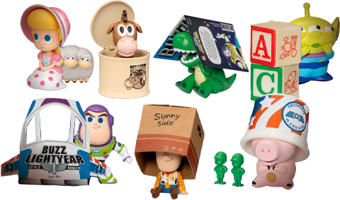 Toy Story Hide-and-Seek – Beast Kingdom – ActionFigure Brasil