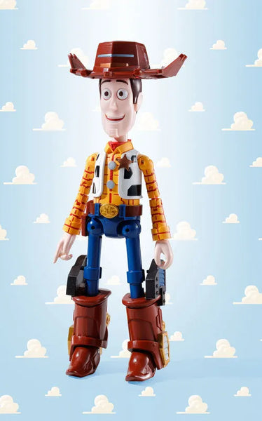 Toy Story - Woody - Bullseye - Rex - Hamm - Slinky Dog - Chogokin - Chogattai Woody Robot Sheriff Star (Bandai)ㅤ – Bandai – ActionFigureBrasil — acessórios