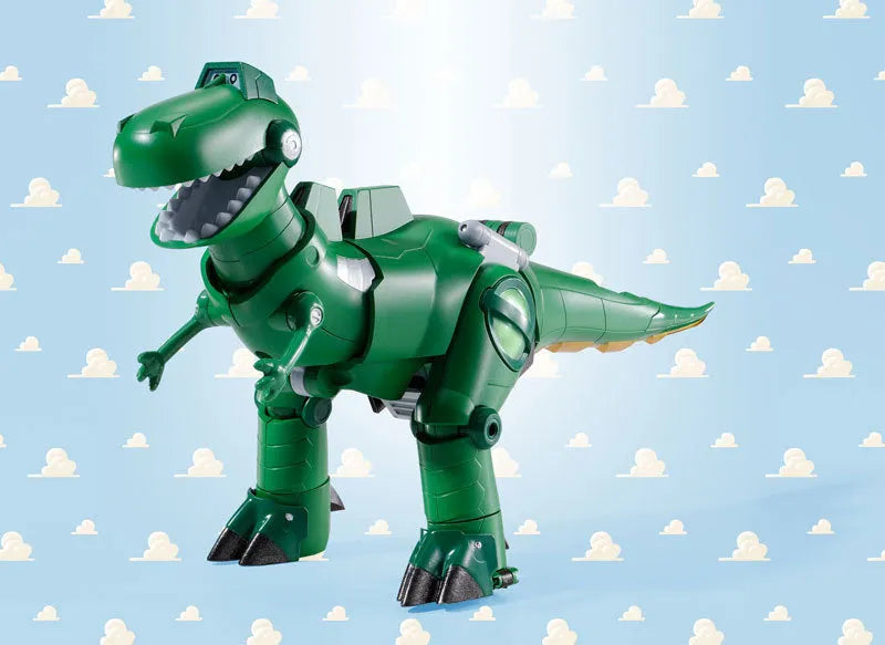 Toy Story - Woody - Bullseye - Rex - Hamm - Slinky Dog - Chogokin - Chogattai Woody Robot Sheriff Star (Bandai)ㅤ – Bandai – ActionFigure Brasil