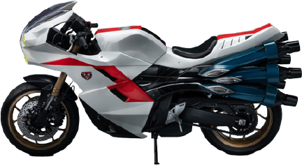 Transformed Cyclone for Masked Rider (Shin Masked Rider) (Masked Rider Cyclone) – Threezero – ActionFigure Brasil
