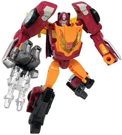 Transformer Legends - LG45 Targetmaster Hot Rodimusㅤ – Takara Tomy Arts – ActionFigure Brasil