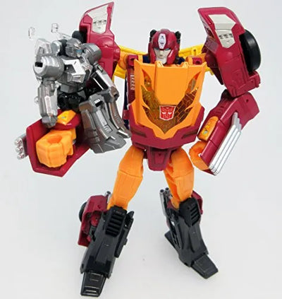 Transformer Legends - LG45 Targetmaster Hot Rodimusㅤ – Takara Tomy Arts – ActionFigure Brasil — acessórios
