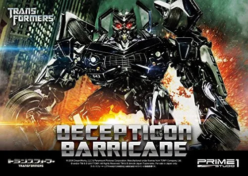 Transformers (2007) - Barricade - Museum Masterline Series MMTFM-15 (Prime 1 Studio)ㅤ – Prime 1 Studio As Manufacturer – ActionFigure Brasil