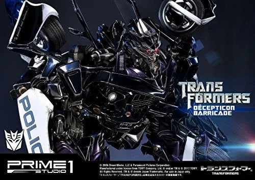 Transformers (2007) - Barricade - Museum Masterline Series MMTFM-15 (Prime 1 Studio)ㅤ – Prime 1 Studio As Manufacturer – ActionFigure Brasil