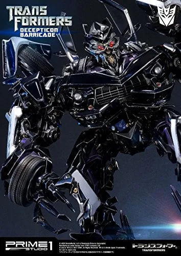 Transformers (2007) - Barricade - Museum Masterline Series MMTFM-15 (Prime 1 Studio)ㅤ – Prime 1 Studio As Manufacturer – ActionFigure Brasil