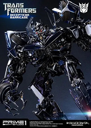 Transformers (2007) - Barricade - Museum Masterline Series MMTFM-15 (Prime 1 Studio)ㅤ – Prime 1 Studio As Manufacturer – ActionFigure Brasil