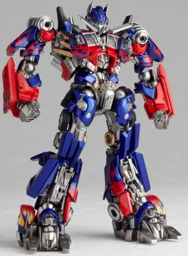 Transformers (2007) - Convoy - Revoltech #030 - Revoltech SFX - Optimus Prime (Kaiyodo)ㅤ – Kaiyodo – ActionFigureBrasil