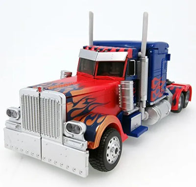 Transformers (2007) - Transformers Darkside Moon - Transformers: Revenge - Convoy - Transformers Movie The Best MB-11 - Optimus Prime - Leader Class, 10th Anniversary (Takara Tomy)ㅤ – Takara Tomy – ActionFigureBrasil — ângulo diferente