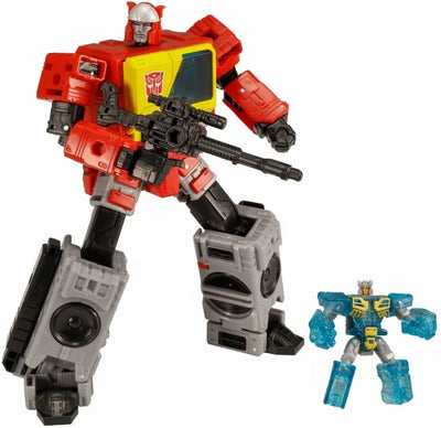 Transformers - Broadcast - Eject - Transformers Kingdom (KD-21) - Voyager Class (Takara Tomy)ㅤ – Takara Tomy – ActionFigure Brasil
